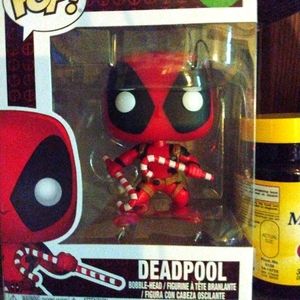 Christmas Deadpool funko